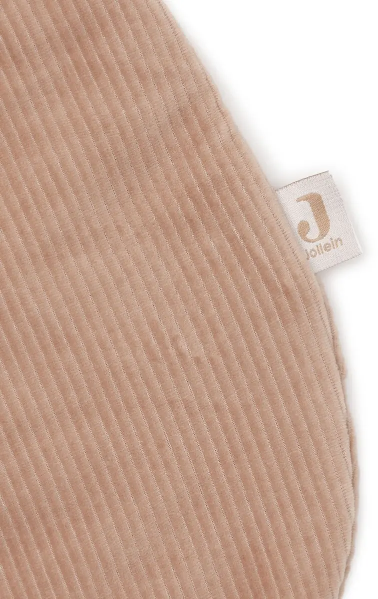 Jollein Slaapzak Rond 110cm Rib Light Terra - Afritsbare mouw
