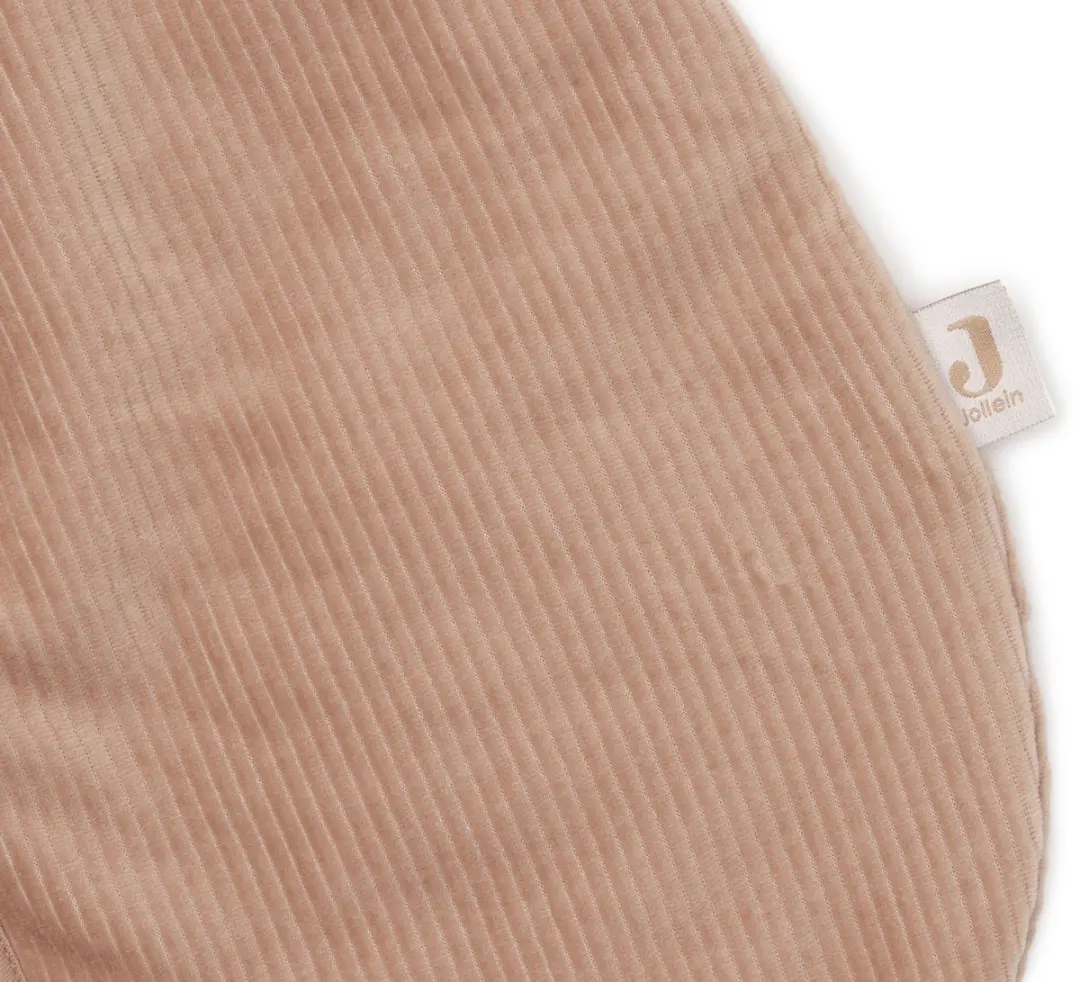 Jollein Slaapzak Rond 110cm Rib Light Terra - Afritsbare mouw