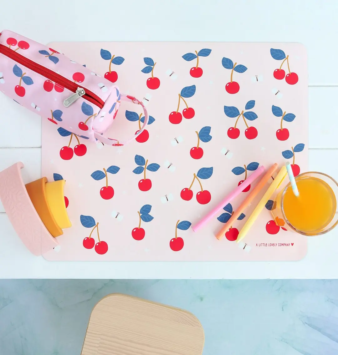 A Little Lovely Company Placemat Kersen