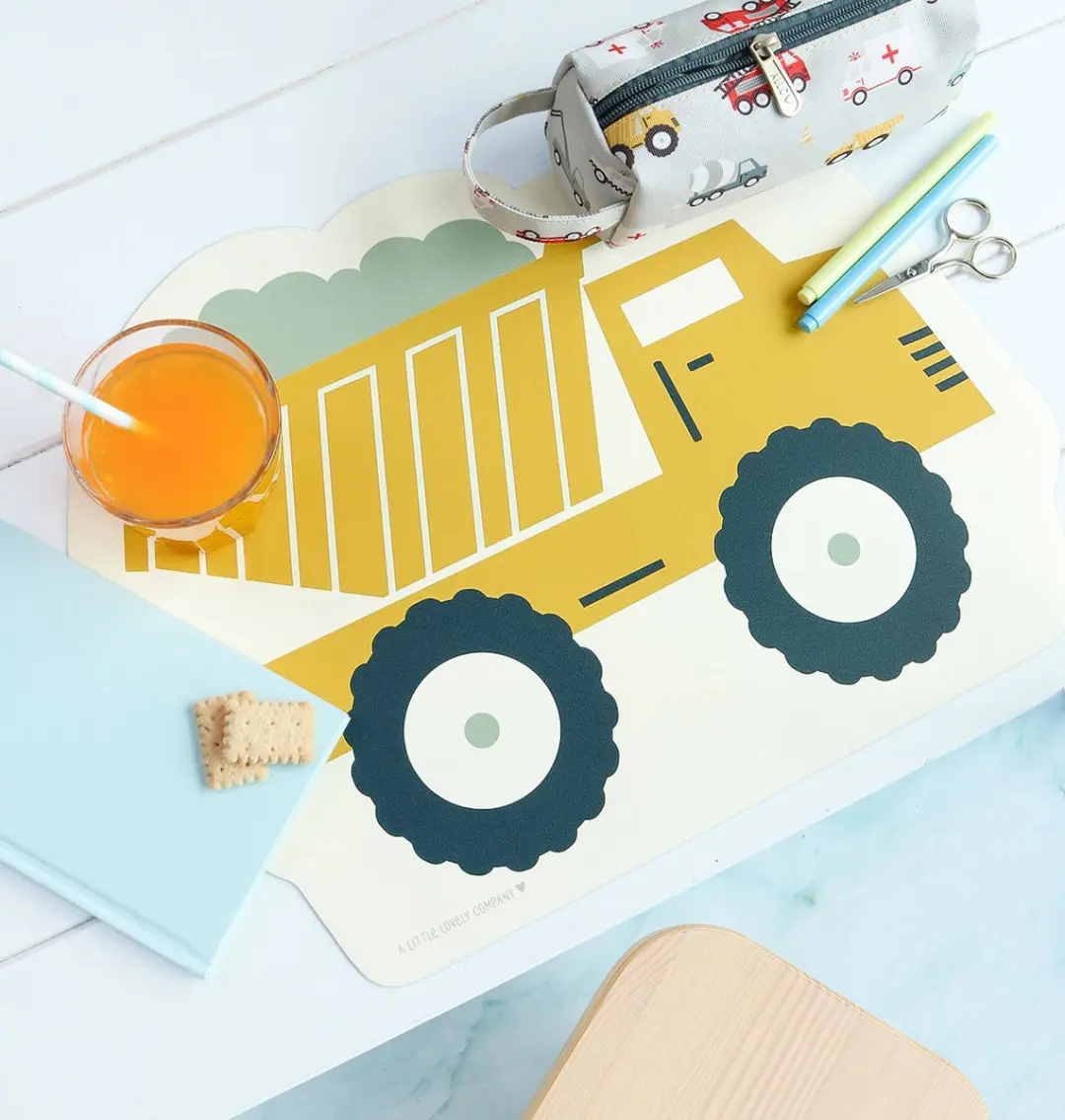 A Little Lovely Company Placemat Kiepwagen