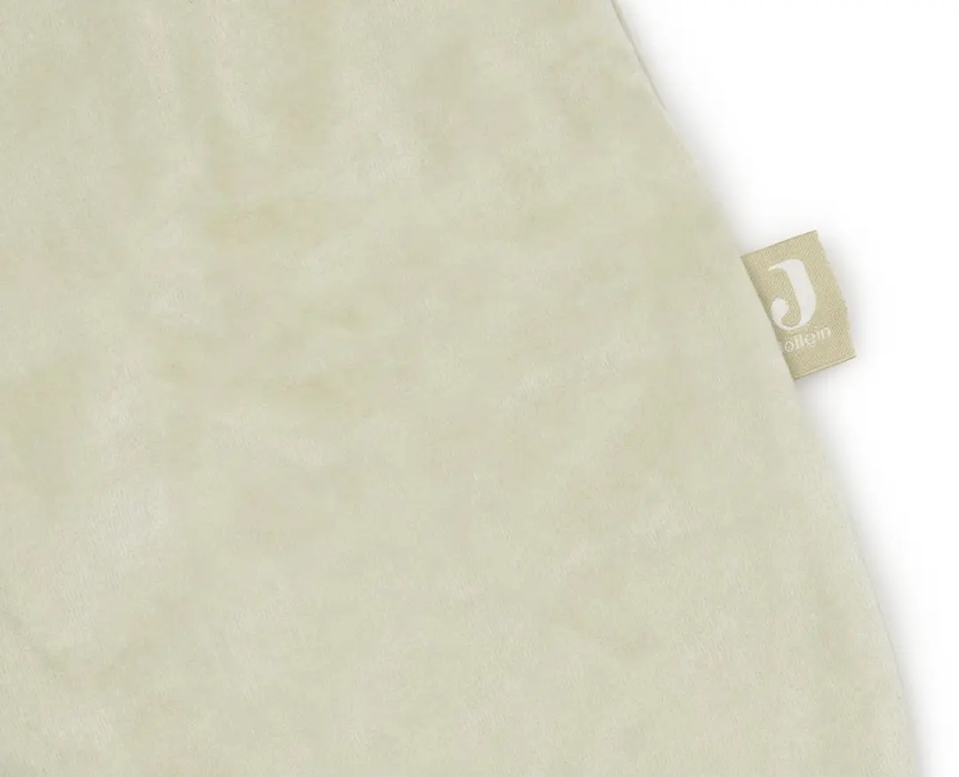 Jollein Slaapzak Velvet Soft Matcha 90cm - Afritsbare mouw