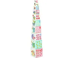 Djeco BabyBloki - 10 Stuks Multicolor - afbeelding 6 van 6