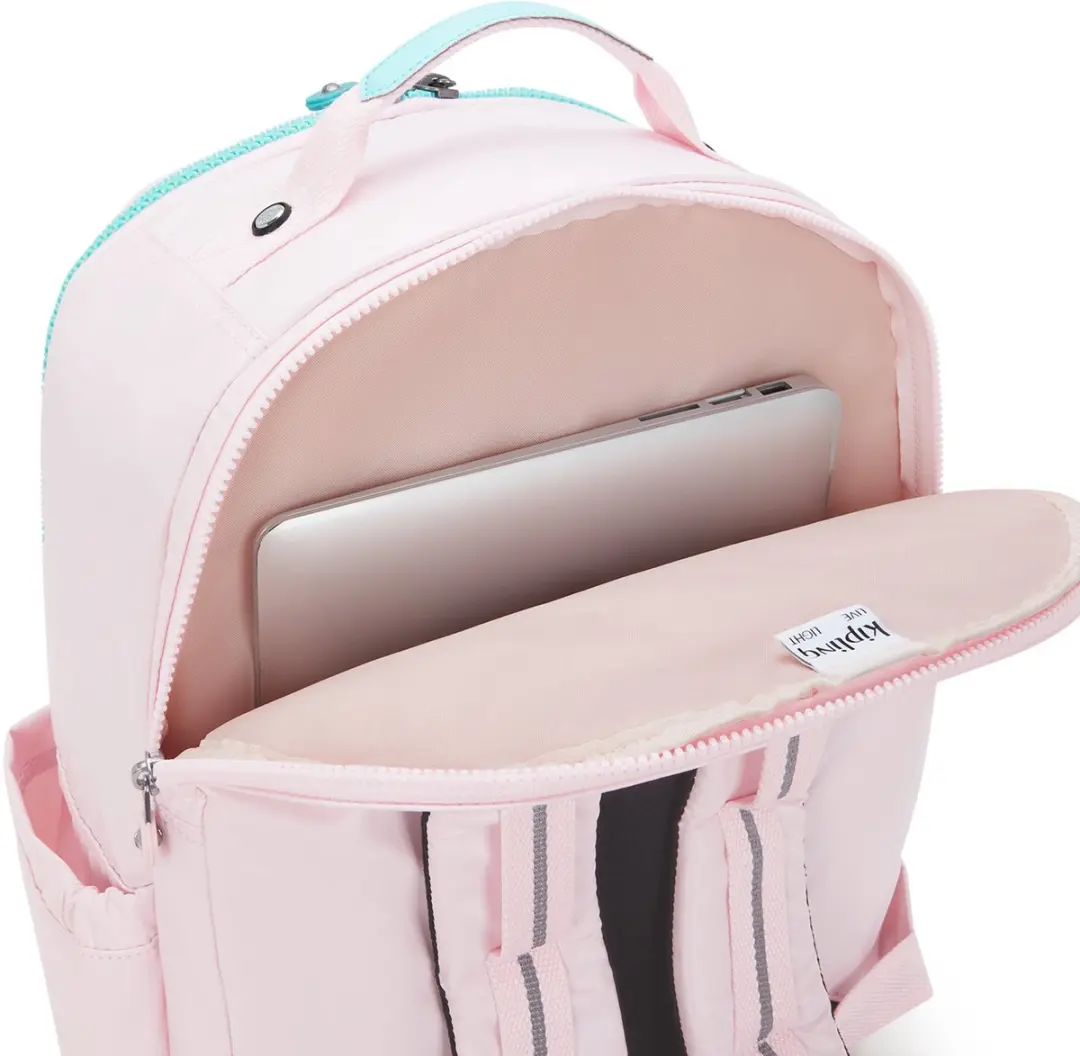 Kipling Seoul College Laptophoes - 17 inch - 5 vakken - Roze