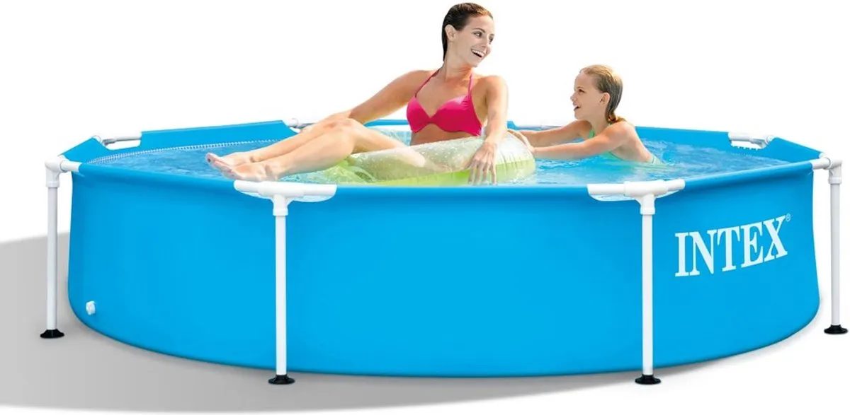 Intex Metal Frame Pool 28205 - Ø244cm x 51cm - Blauw - afbeelding 6 van 6