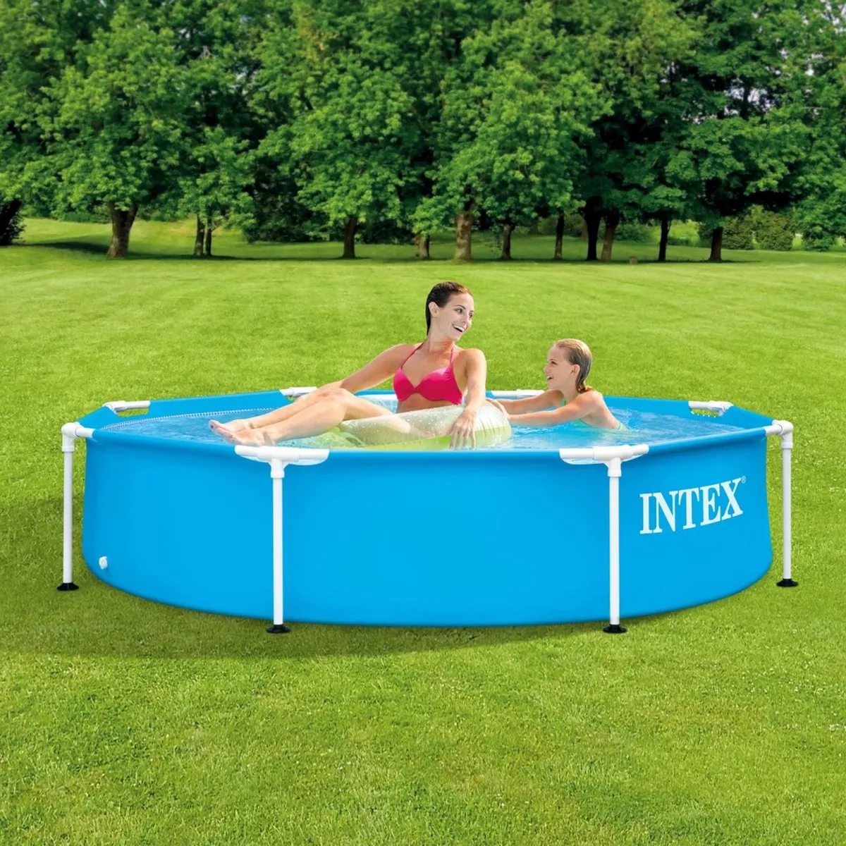 Intex Metal Frame Pool 28205 - Ø244cm x 51cm - Blauw