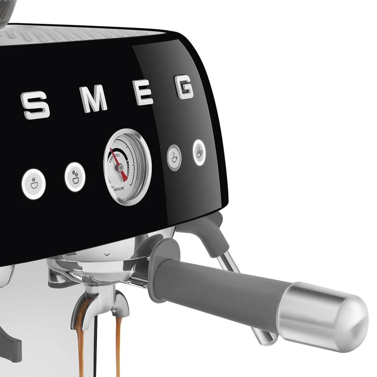Smeg EGF03 Espressomachine met bonenmaler - 1650W - Zwart