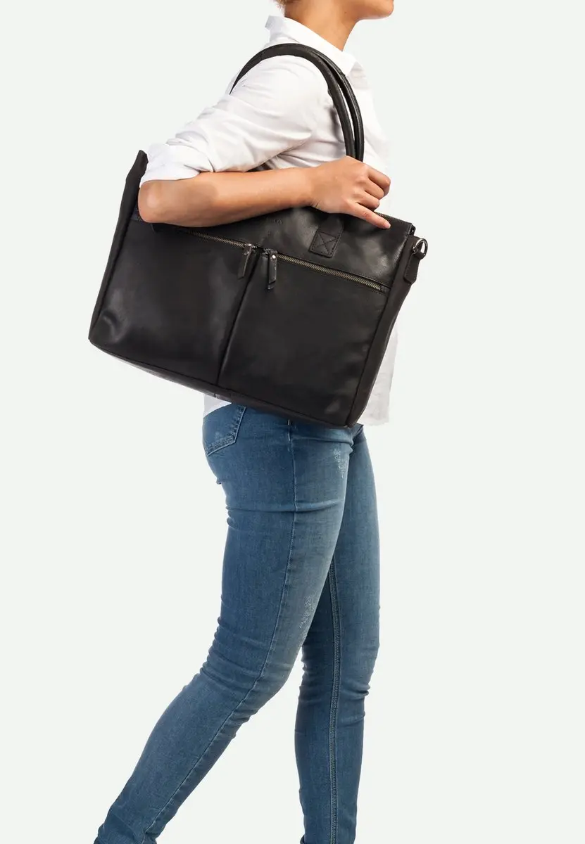 Burkely Valerie Laptoptas 15.6" - Zwart - 9006988.22.10