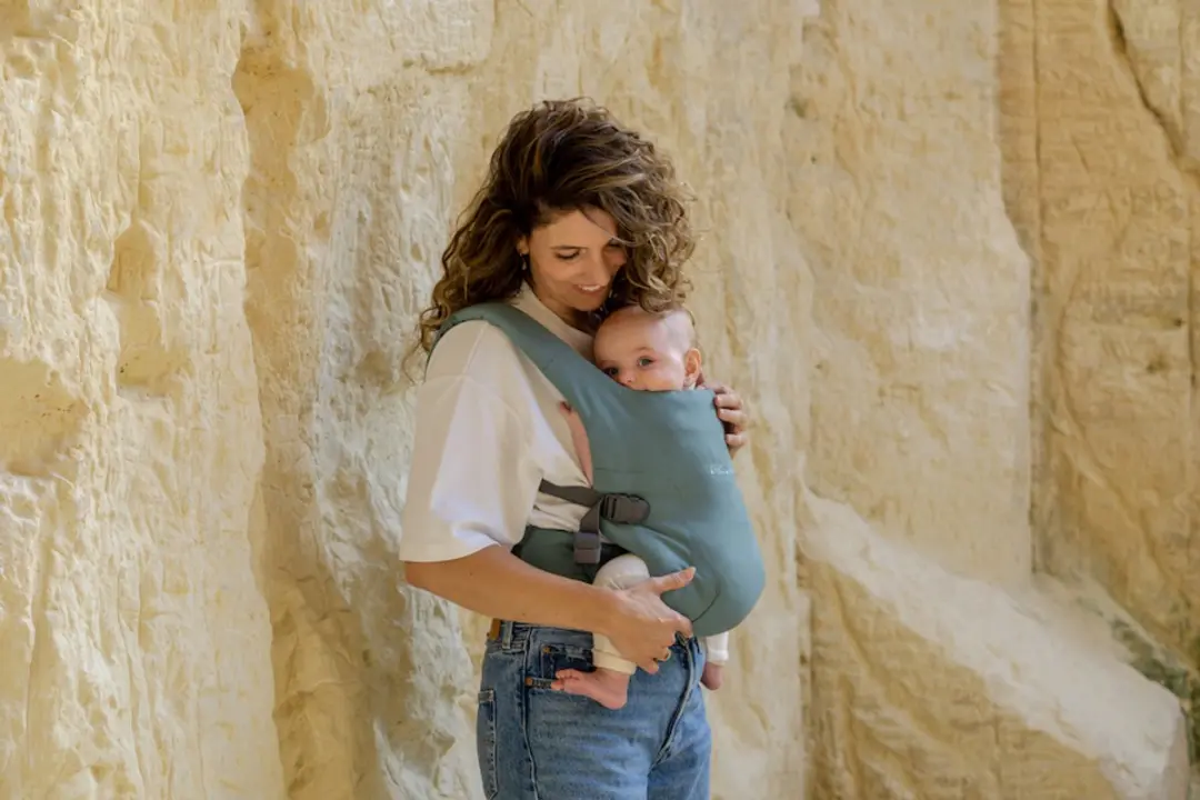 Greentom Draagzak Baby - Sage Groen