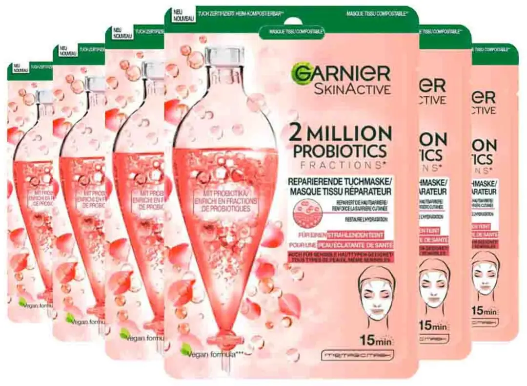 Garnier Tissuemasker 2 Millions Probiotics