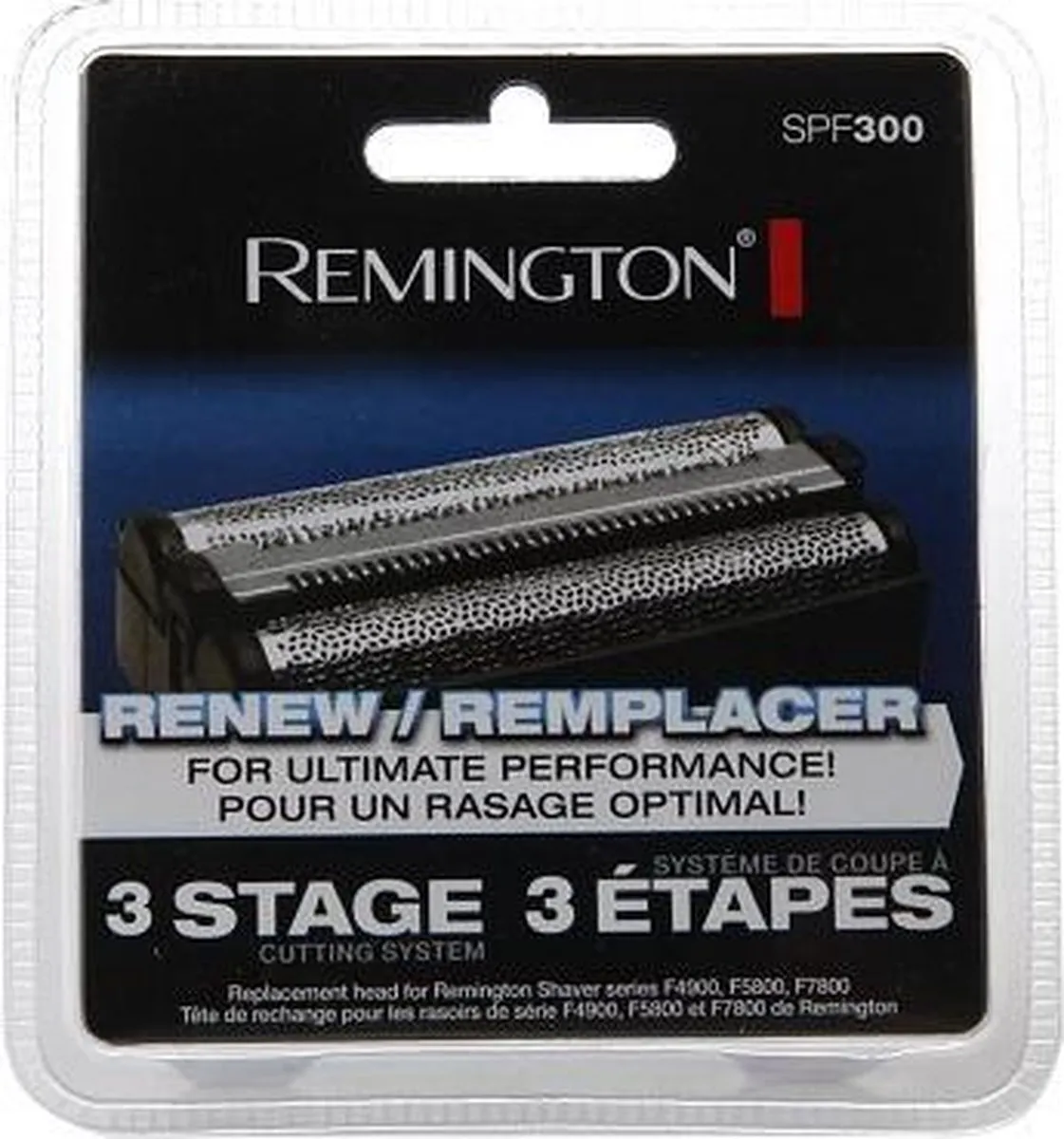 Remington SPF300 Combipack Mesjes - 6 Stuks - Zwart