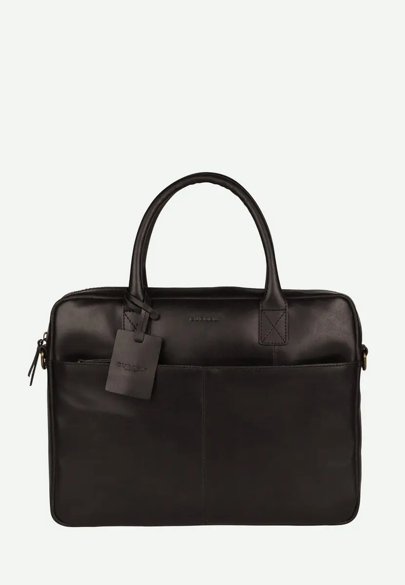 Burkely Fundamentals Vintage Jack Worker Laptoptas 13,3" - Zwart