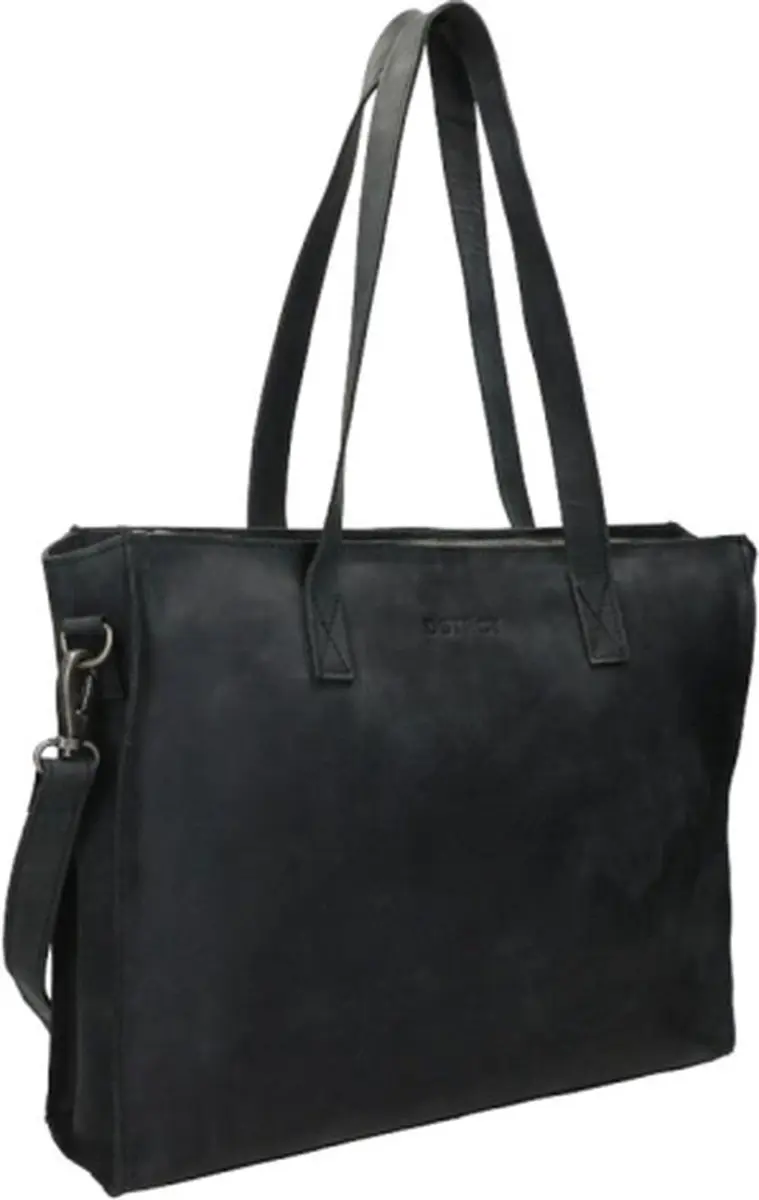DSTRCT Laptoptas Alligator Creek 13 inch - Zwart Croco
