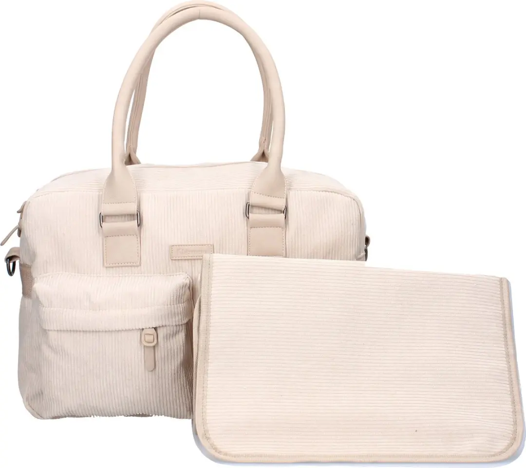 Kidzroom Care Dream And Laugh Luiertas - Beige - Verschoonmatje & Ophanglussen
