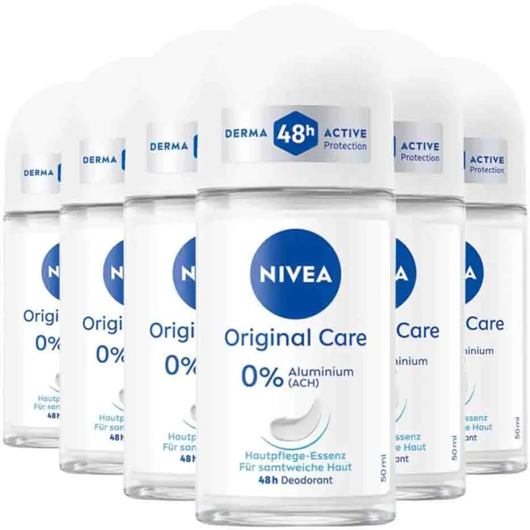 NIVEA Deodorant Roller Original Care 0%