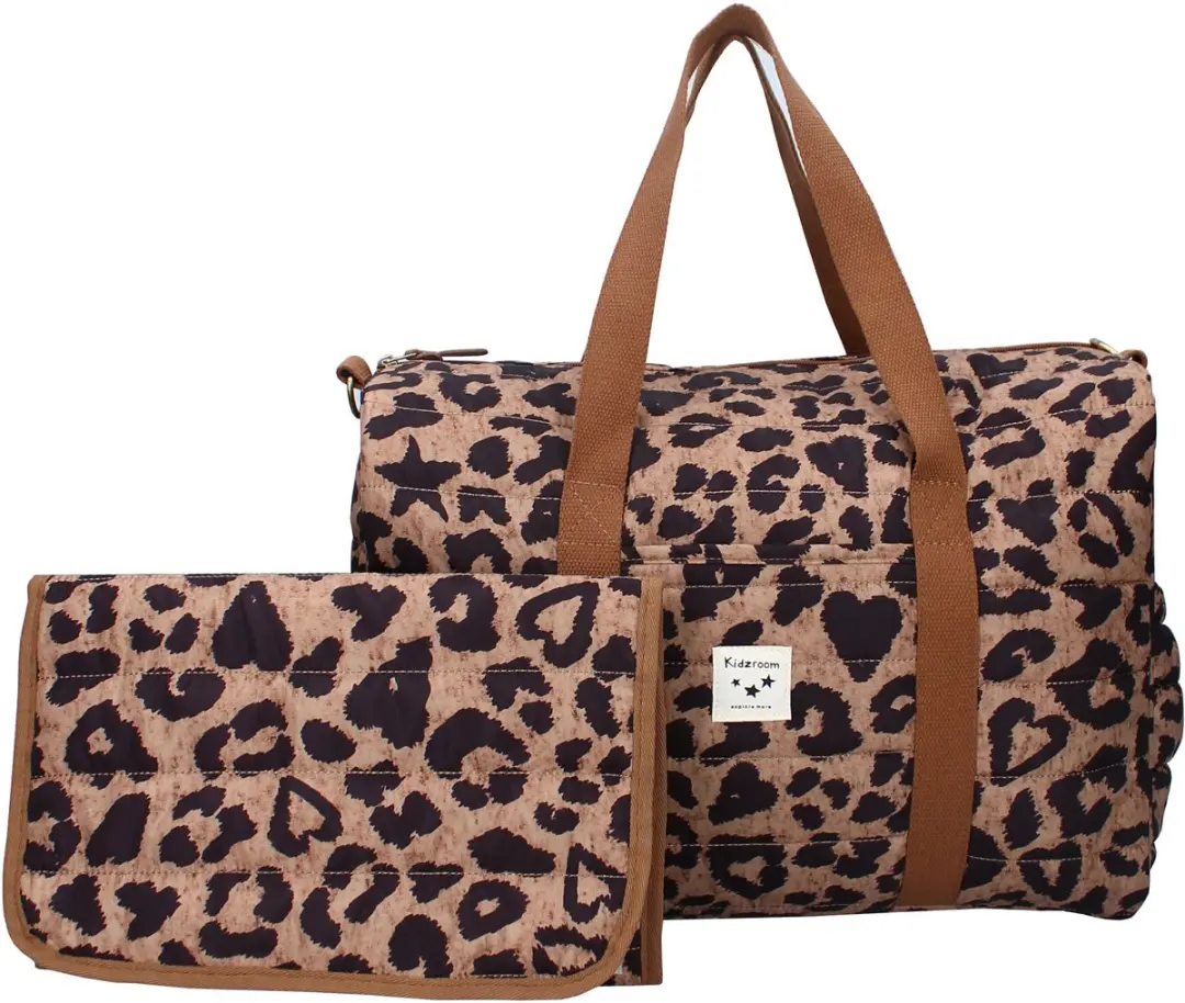 Kidzroom Luiertas Mini Mamas Beige - Verschoonmatje & Ophanglussen