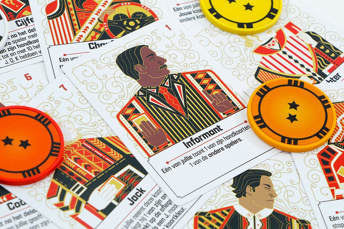 999 Games - The Gang – Kaartspel- Het pokerspel waarbij je samenwerkt!