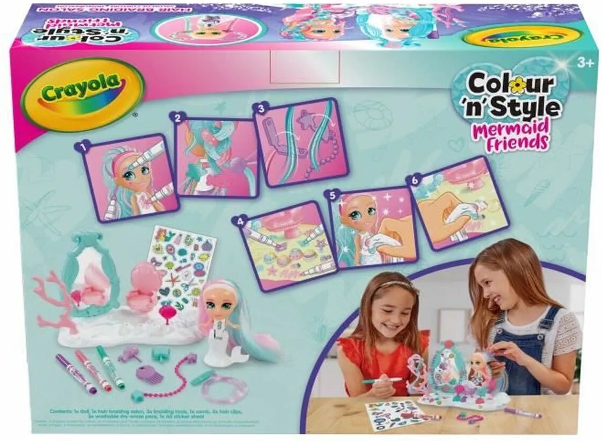 Crayola Colour'n'Style Zeemeermin Knutselset