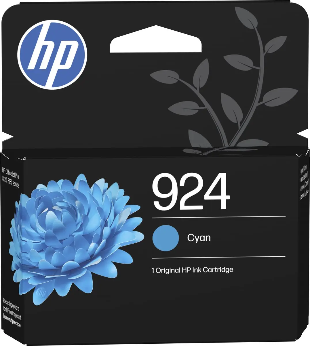 HP 924 Cyaan Inktcartridge 4K0U3NE