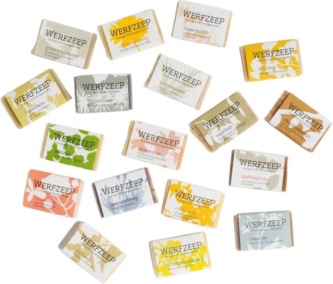 Werfzeep Cadeaudoos - 18 Minizeepjes 100g