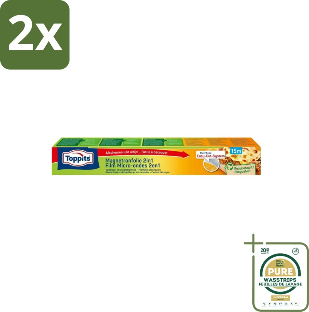 Toppits Magnetronfolie 2-in-1 15m