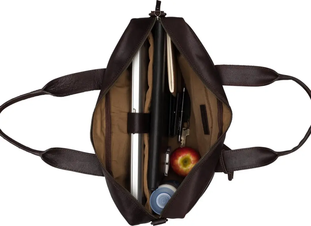 Burkely Vintage Laptoptas 15 inch - Bruin - 2 Vakken