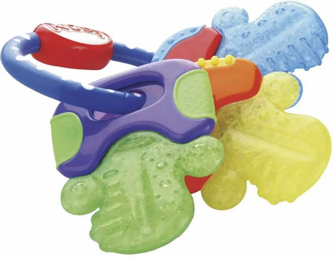 Nûby Koelbijtsleutels Blauw - 3m+