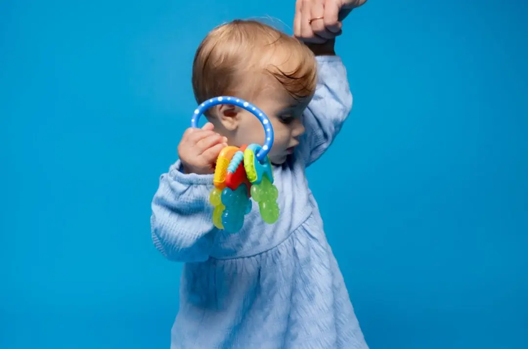 Nûby Koelbijtsleutels Blauw - 3m+