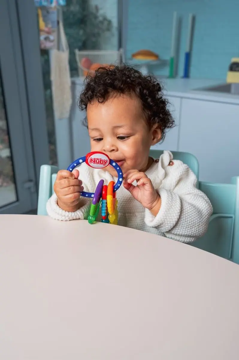 Nûby Koelbijtsleutels Blauw - 3m+