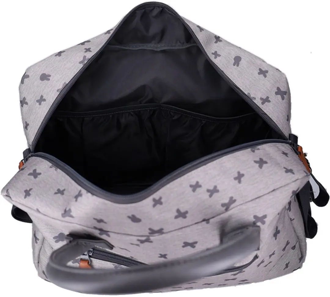 Kidzroom Nijntje Luiertas - Lichtgrijs - 40x28x16cm