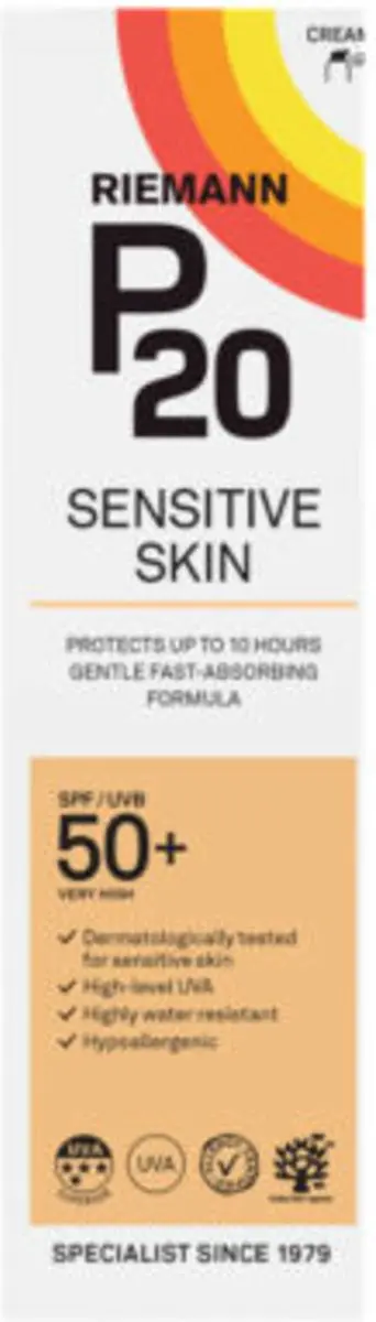 P20 Sensitive SPF 50+ Lotion 2x100ml