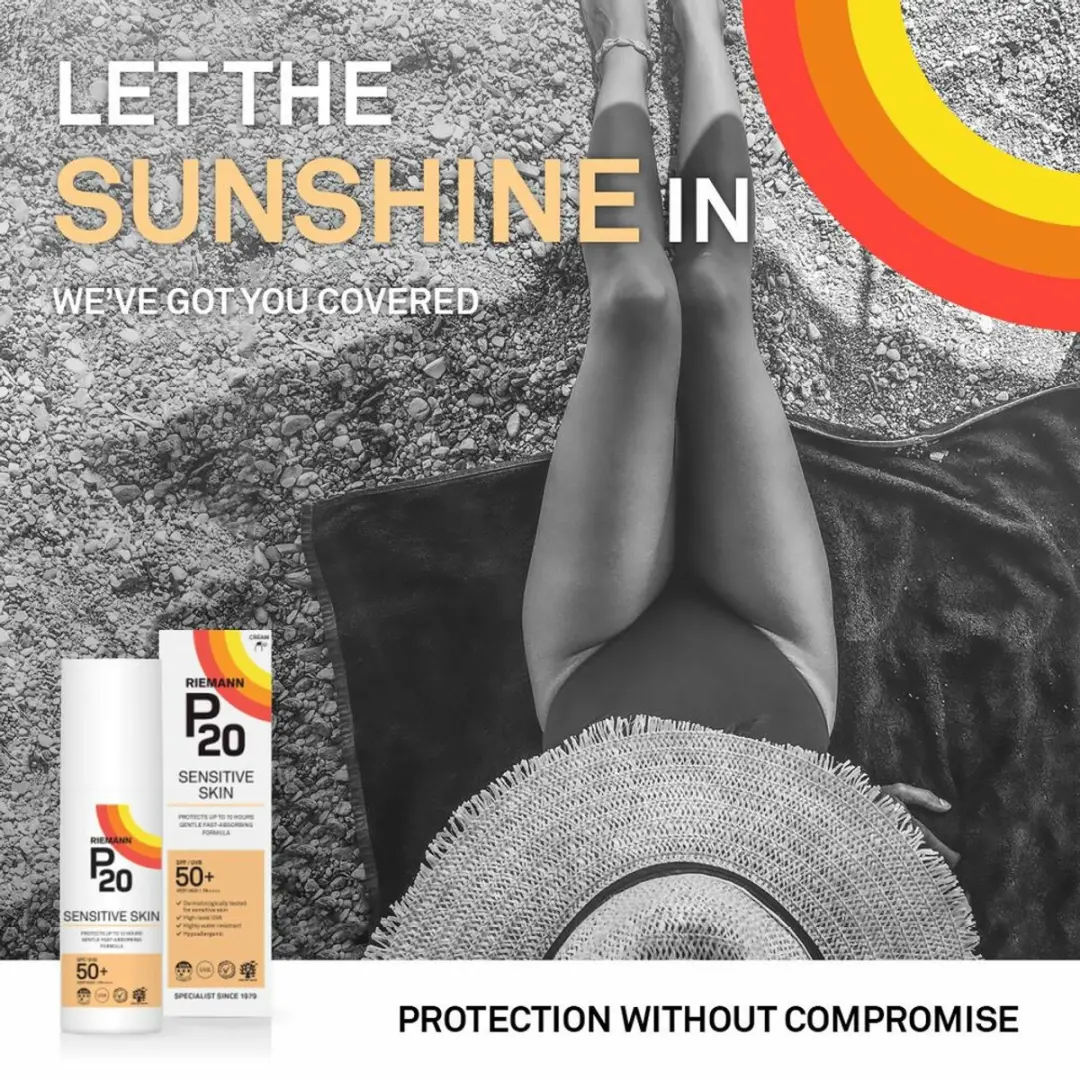 P20 Sensitive SPF 50+ Lotion 2x100ml