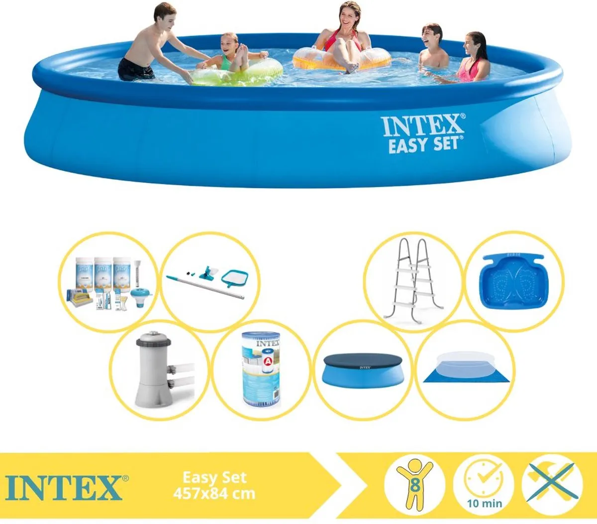 Intex Easy Set Zwembad 457x84cm