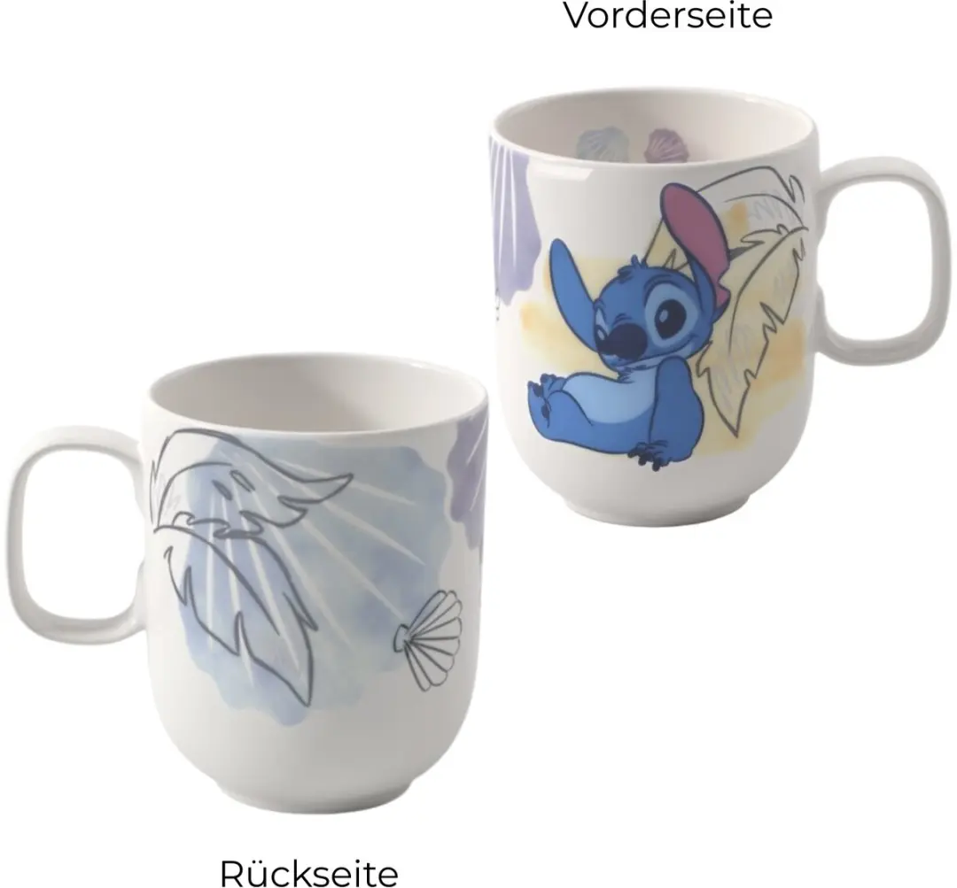 Villeroy & Boch Disney Stitch Frühstücks-Set - 2 Stuks