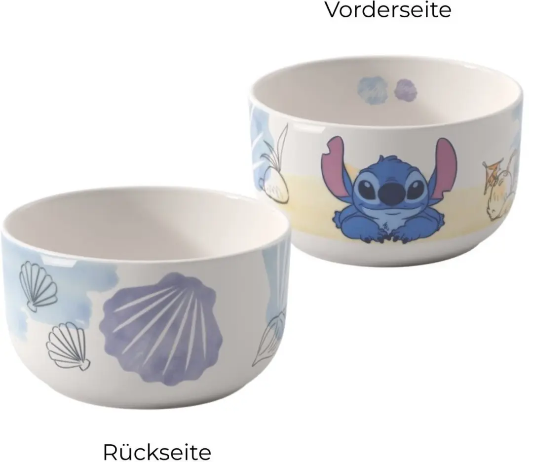 Villeroy & Boch Disney Stitch Frühstücks-Set - 2 Stuks