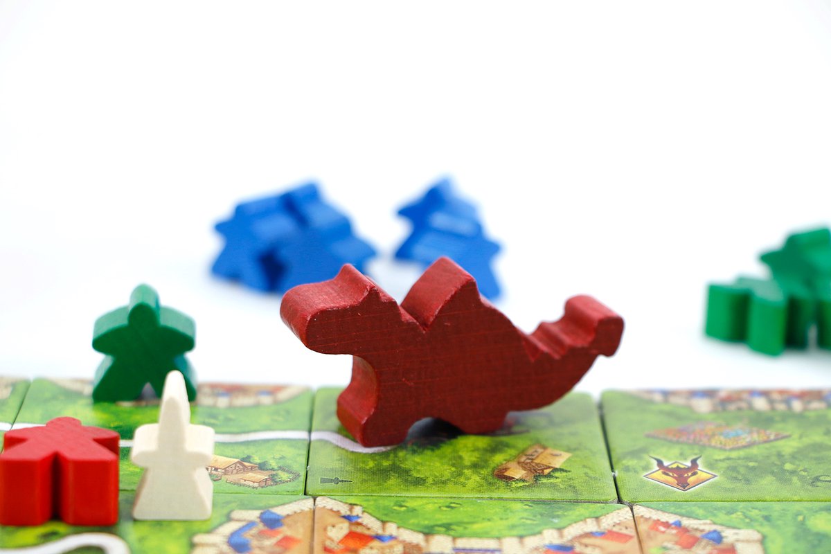 999 Games - Carcassonne: Draak & Fee - Uitbreiding 3 - Nieuwe Versie - NL - EN