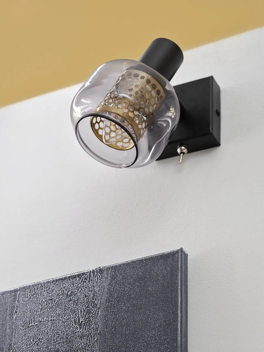 LEDVANCE Decor Spot Firefly 1X2.8W E14 - Zwart