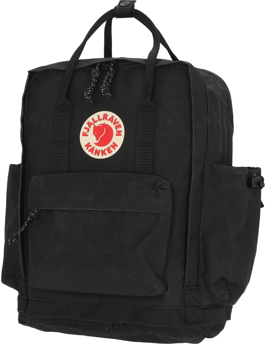 Fjällräven Kånken Outlong Rugzak - 12 inch - Zwart