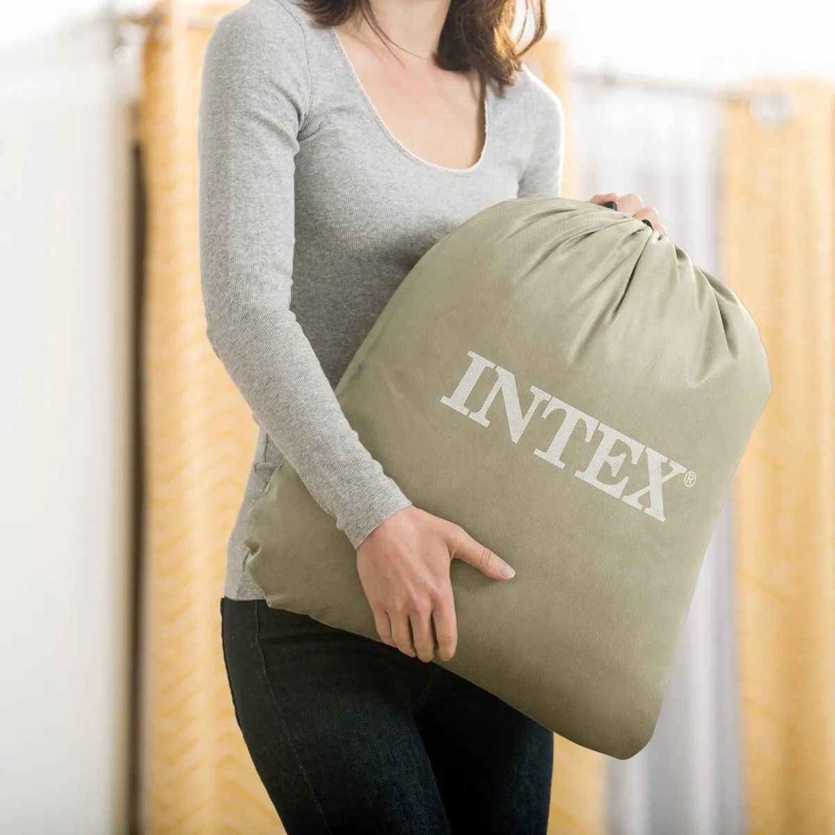 Intex Cozy Kidz Luchtbed 88cm - Mintblauw