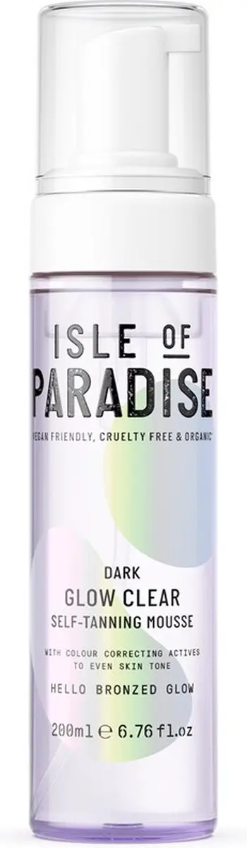 Isle of Paradise Dark Glow Zelfbruinende Mousse 200ml