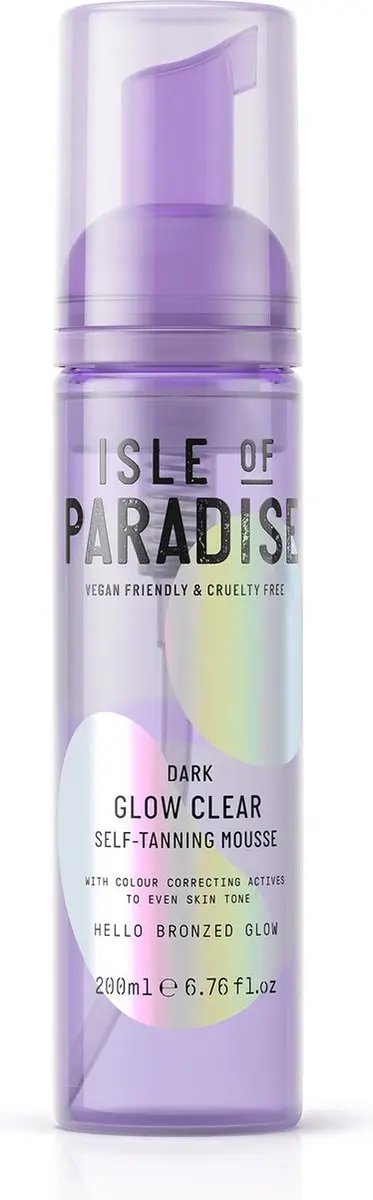 Isle of Paradise Dark Glow Zelfbruinende Mousse 200ml