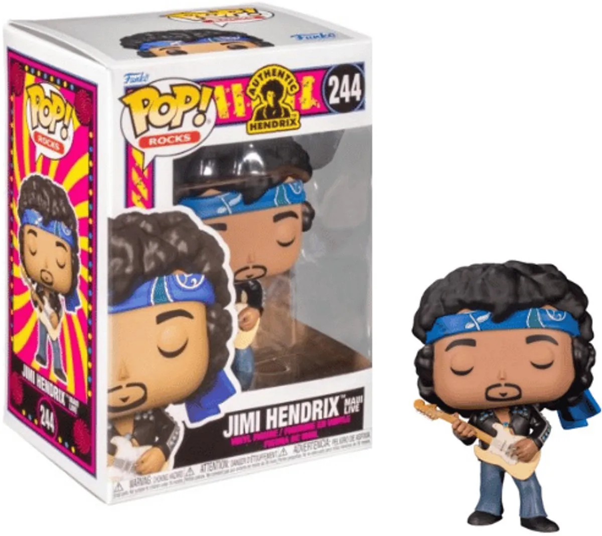 Funko POP! Rocks Jimi Hendrix Verzamelfiguur - Multicolours - afbeelding 3 van 3