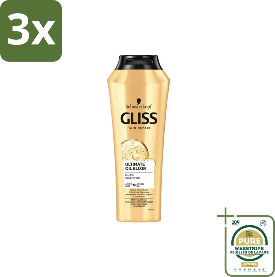 Gliss Kur Ultimate Oil Elixir Shampoo 750ml
