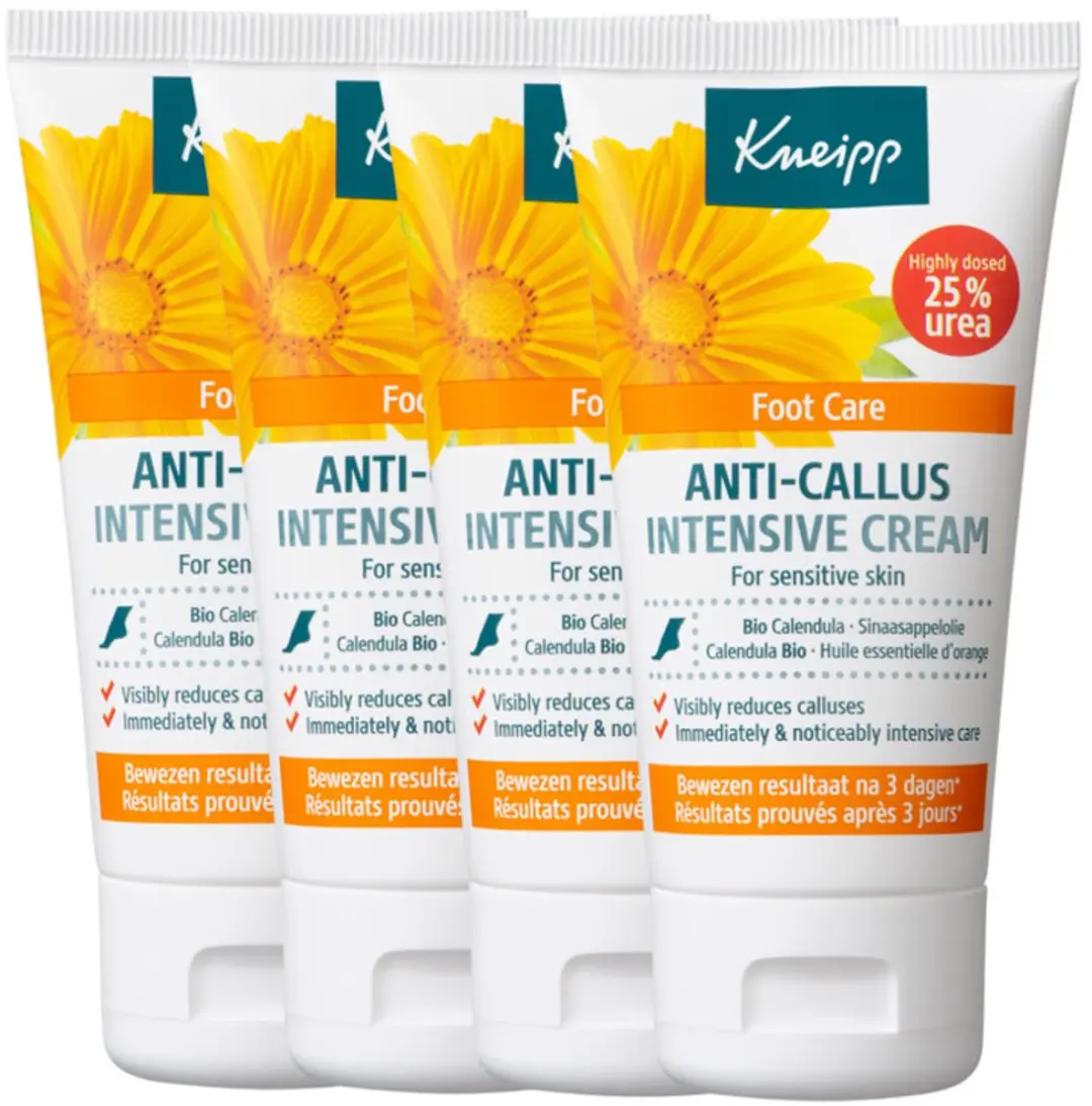 Kneipp Eeltcrème Calendula 200ml - 4 Stuks