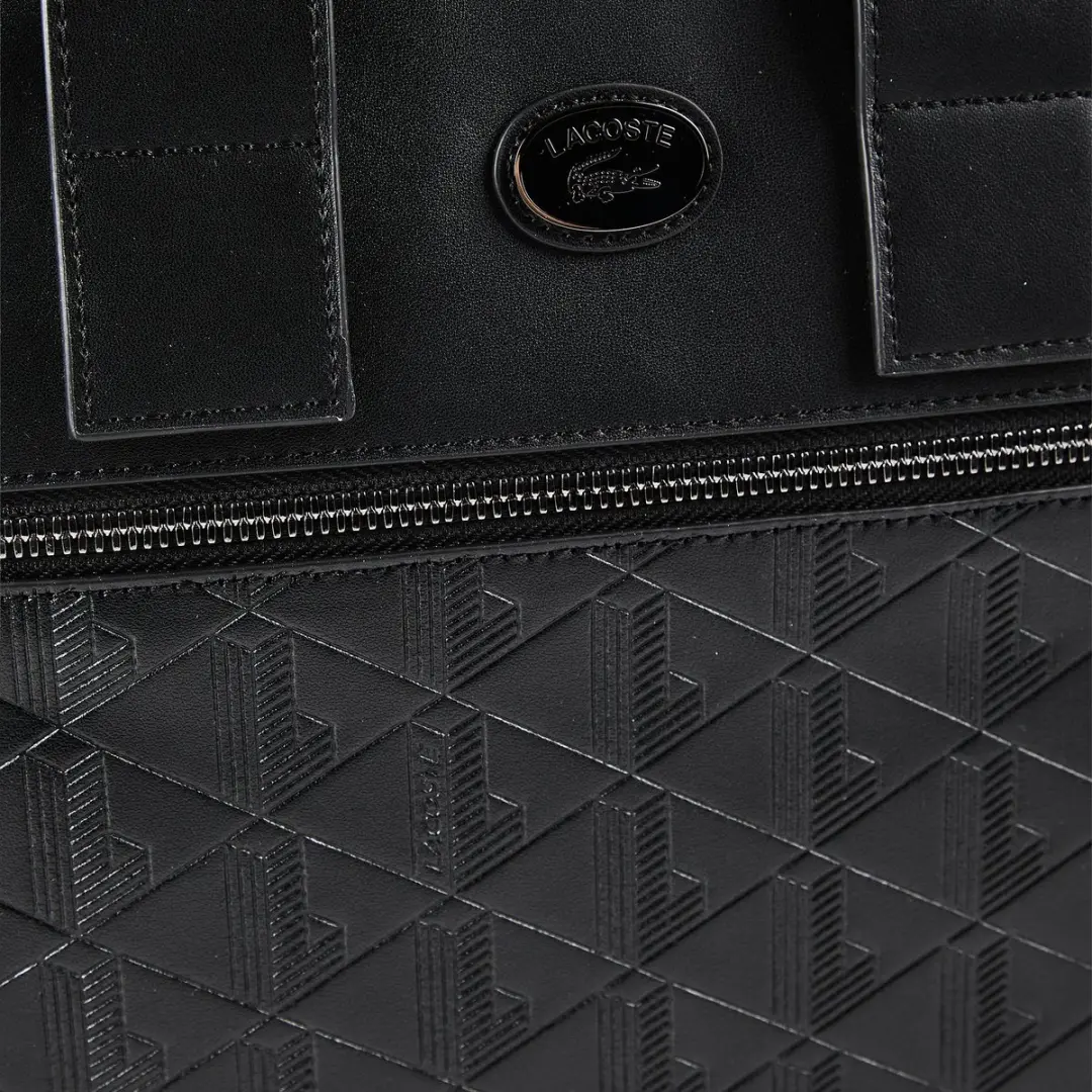 Lacoste NH5398MR 000 Laptoptas - 14 inch - 3 Vakken - Noir