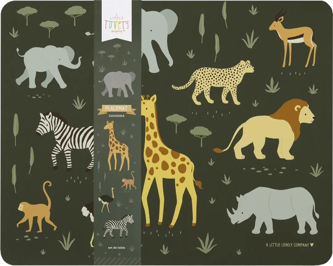 A Little Lovely Company Savanne Placemat