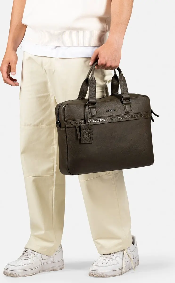 Burkely Minimal Mason Laptoptas 15,6" - Groen