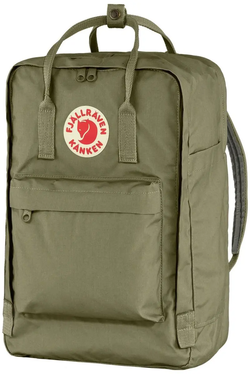 Fjällräven Kånken Laptop 17" Rugzak - 5 Vakken - Green