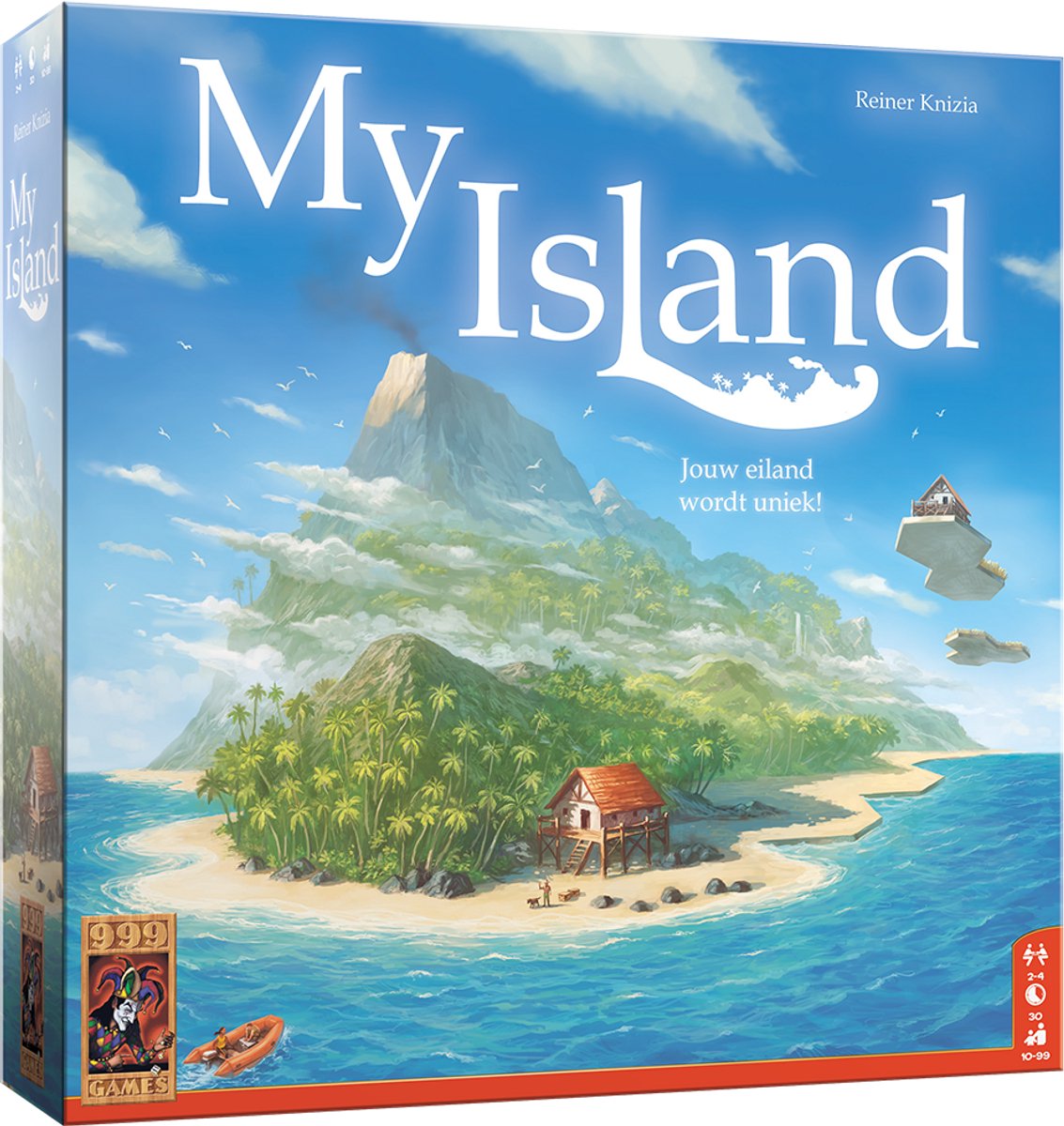 999 Games - My Island - Legacy spel - Strategisch en toegankelijk avontuur voor het hele gezin