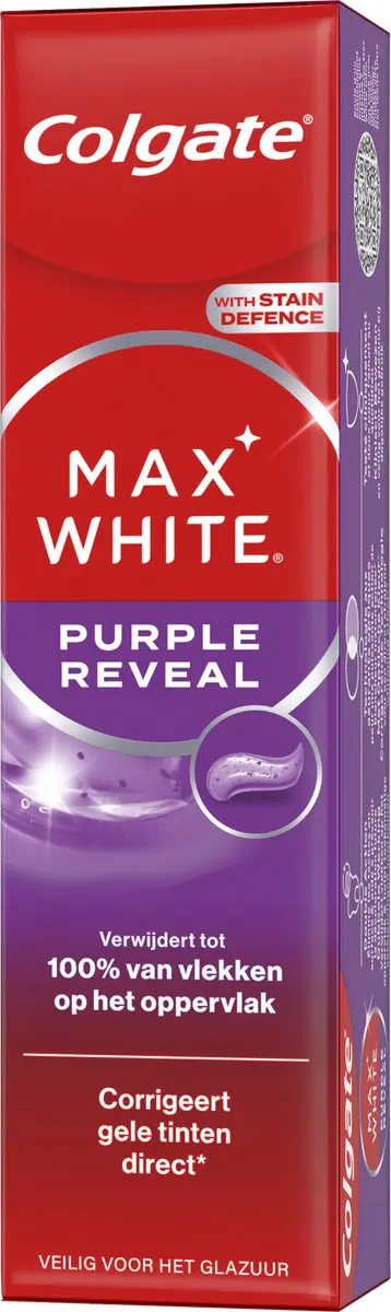 Colgate Max White Purple Reveal Tandpasta