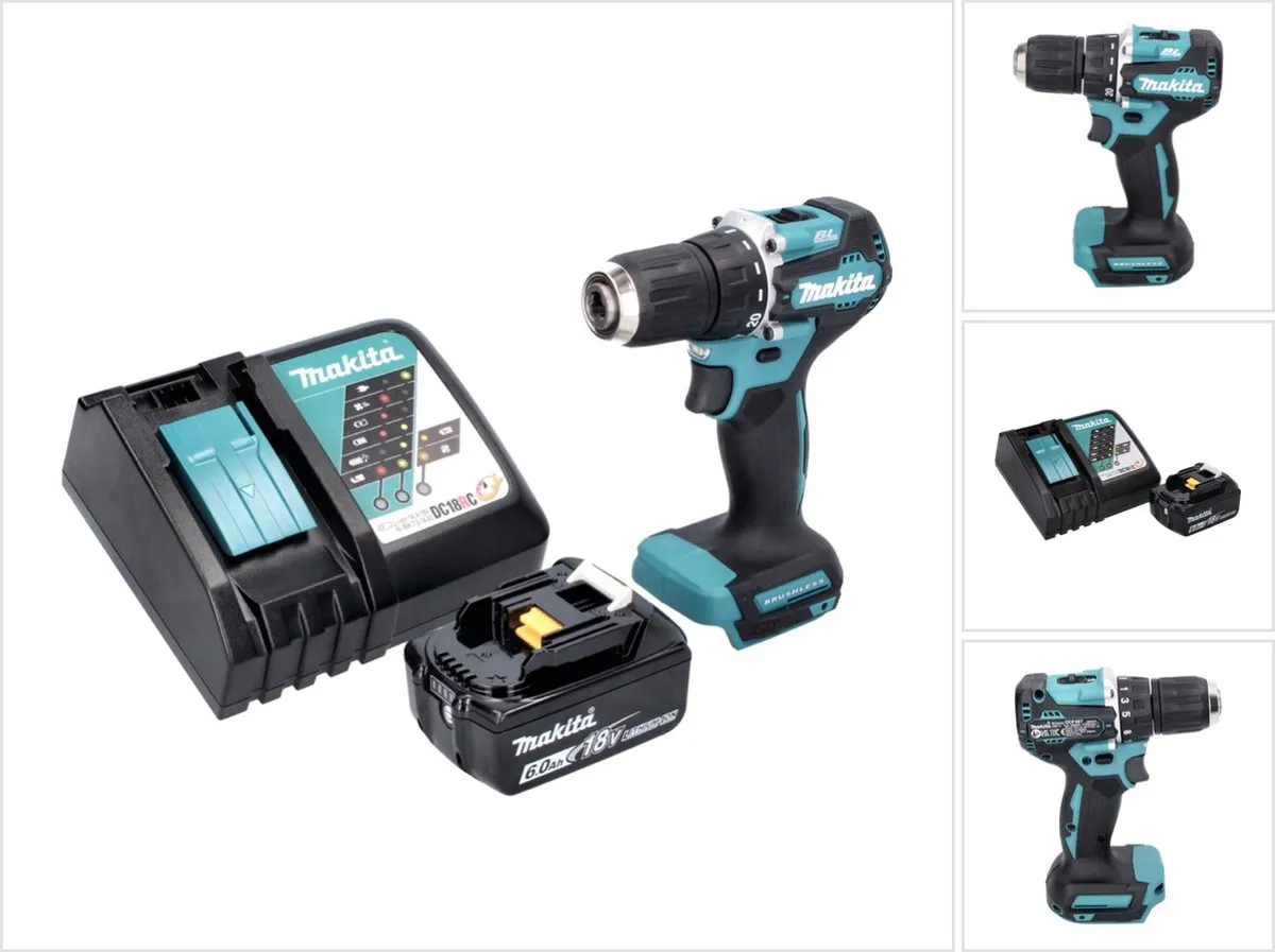 Makita DDF487RG1 Accuboormachine 18V